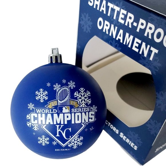 2015 KANSAS CITY ROYALS WORLD SERIES CHAMPIONS MLB ORNAMENT - Picture 1 of 7